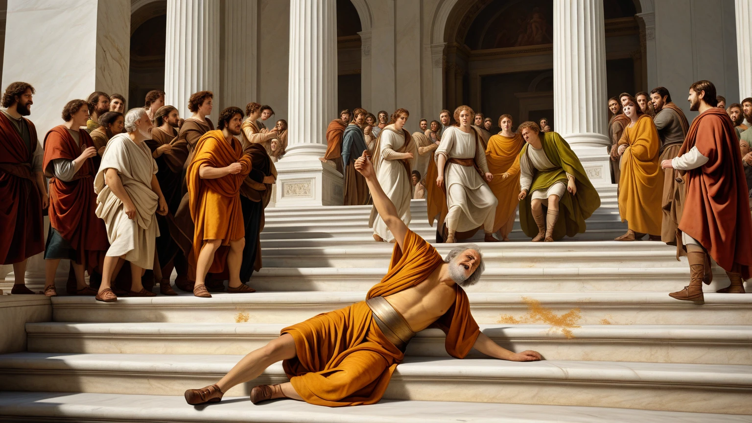 Phaedra had lied, and Theseus had ed his own son on a false accusation.