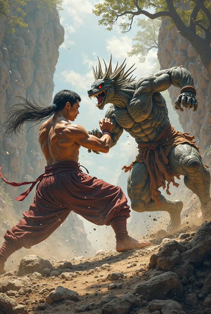 Pickle and Baki hanma