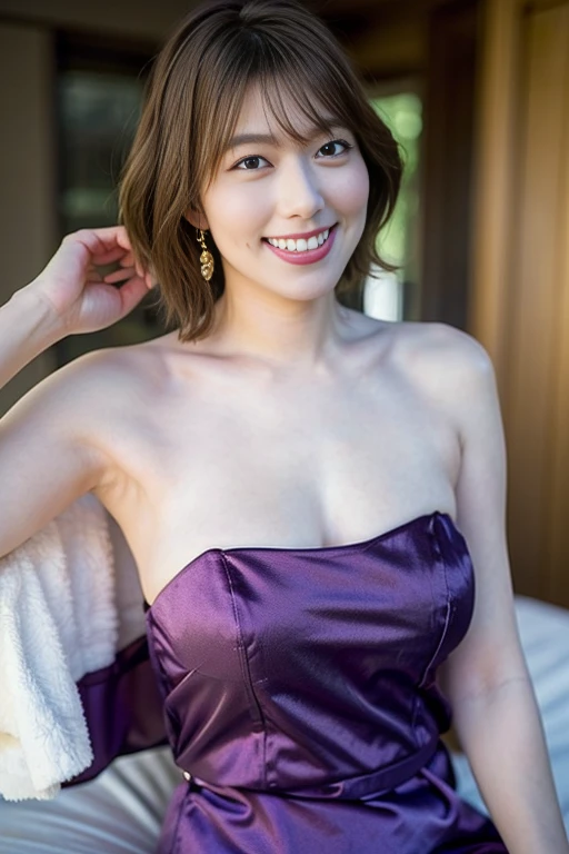 Mary Elizabeth Winstead dressed in sensual clothing smiling
