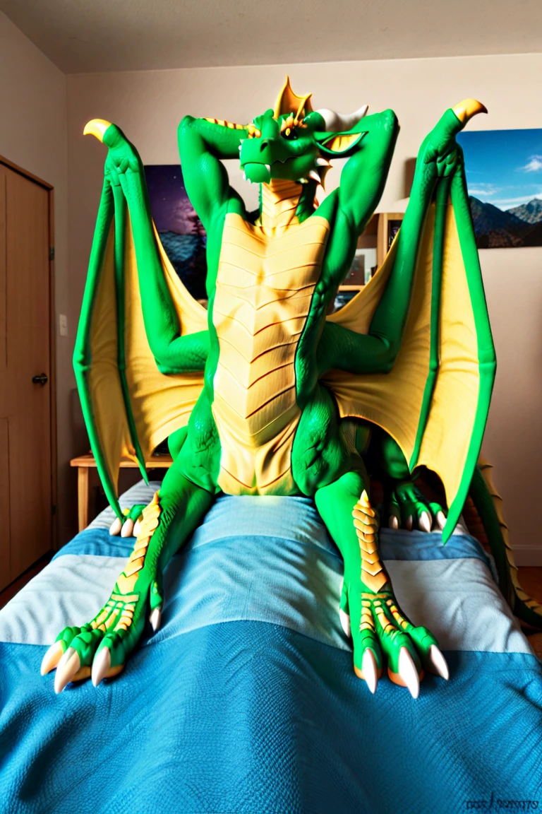 (((duo))), ((((((human on feral dinosaur, huge canine pussy, dinosaur tail, raised tail, leaning on bed, large insertion, pov, doggystyle, hands on butt)))))), (((((butt focus, bedroom, huge penis, open mouth, ))))), masterpiece, high details, high quality, best quality, highres, HD