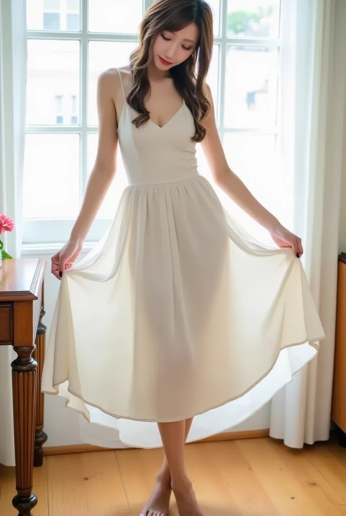 Best quality,masterpiece,ultra high res,(photorealistic:1.4),1girl,fine fabric emphasis