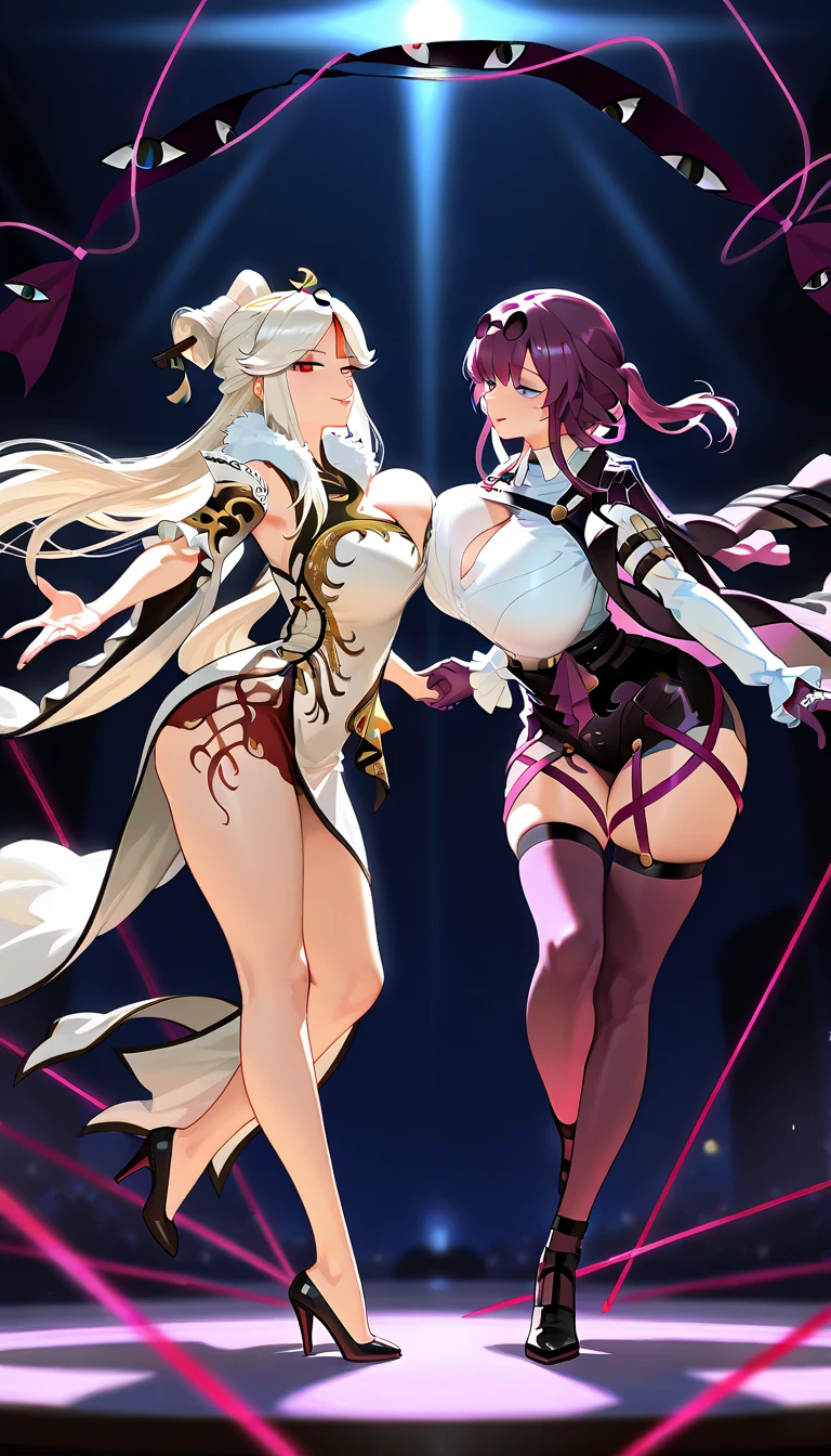 Safira, Pokémon, garota, roupas douradas, seminua, armadura estilo final fantasy, ecchi, nsfw, cabelos longos loiros, seios grandes, magra