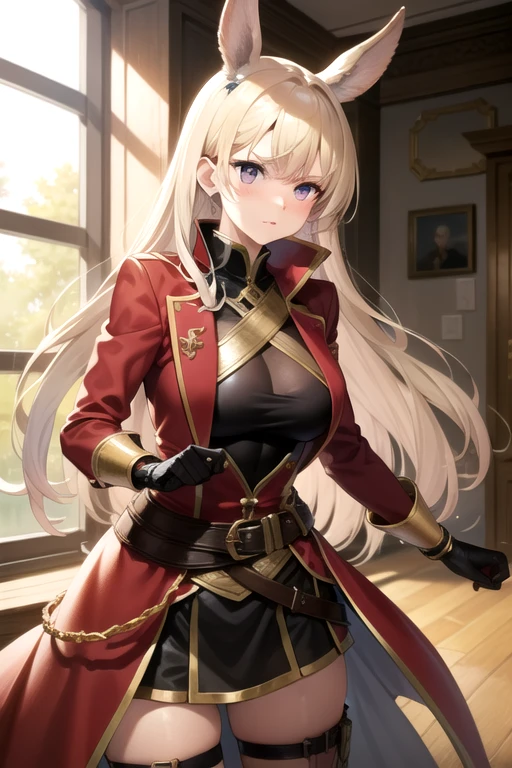 (best quality, masterpiece, RAW photo,ultra-detailed:1.2), <lyco:GoodHands-beta2:1.0>,1girl,solo,looking at viewer,smile,
ViraGB, long hair, ponytail, <lyco:CHAR-Vira:0.7>
ViraBase, long hair, ponytail, black bow, red dress, cleavage, gauntlets, ribbon, black thighhighs, shoulder armor, knee boots, belt,
random ungle, random pose,