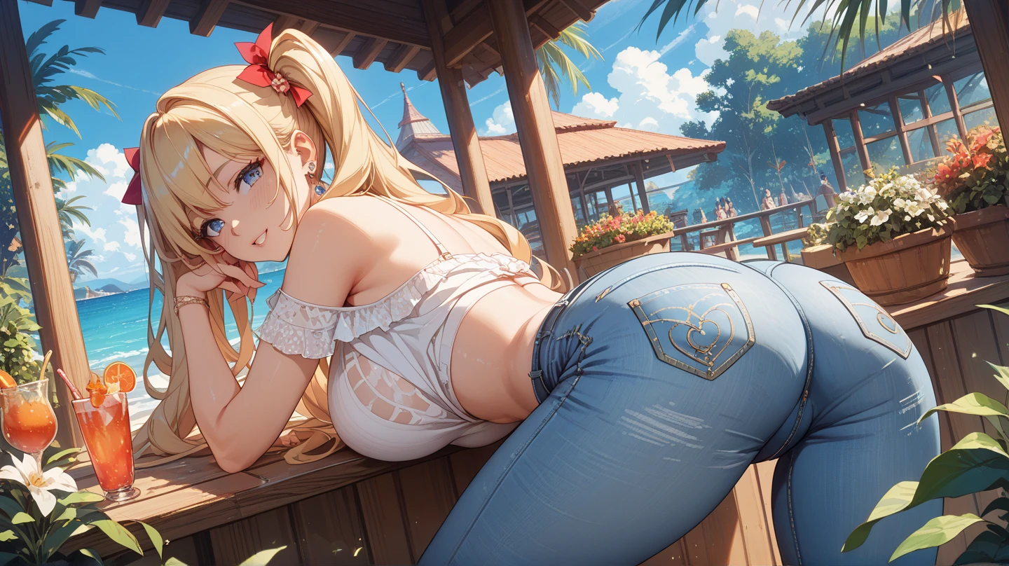 Huge ass,huge breasts,shirt,