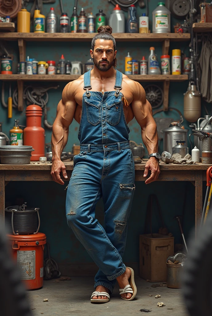 (masterpiece: 1.2), (actual:1.5), (post processing:1.3), (clear focus:1.3),wide angle, 1 male police officer, Korean men ,beard, whole body, ,(badge) ,(abrasions on body...: 1.3), (Navy blue cargo pants: 1.3), short hair hairstyle, (high shadows detail),muscle, 手臂musclelood vessel, 大muscle, broad shoulders, abrasions on body..., There are abrasions on the face, night , fire truck