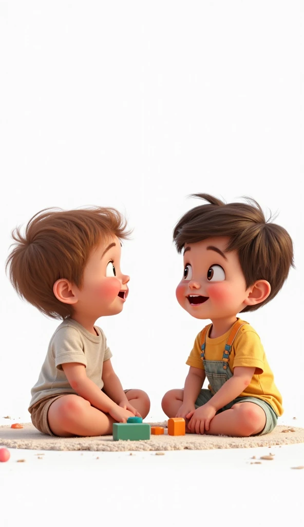 Make a image of number 22 with two real boys white background