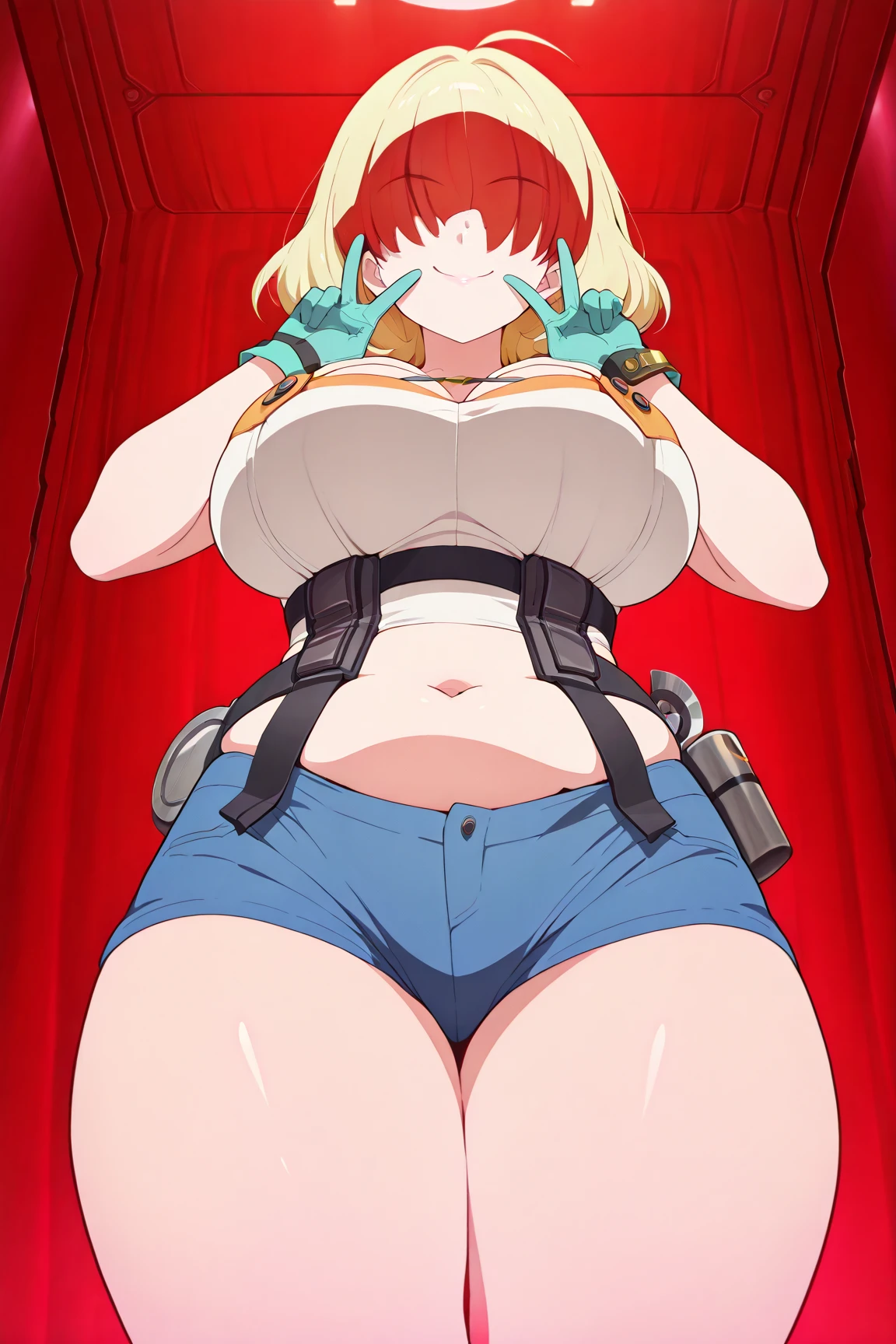 score_9, score_8_up, score_7_up, score_6_up, in tent,
BREAK
ExpressiveH, souce_explicit, souce_anime,
BREAK
1girl,1girl, cagalli, blonde hair, short hair, brown eyes, elect nipple, large breasts, seductive, , 
red shirt, grey hotpants, belt, dog tags, gloves, boots,
tall, leggy, shiny skin, heavy breathing, wide hips, tight waist, thick thighs, steaming body, sweat,
,, cameltoe, pussy juice,
, ,
,
, ,
,,, ,
 spread legs, looking , arms behind head,
,