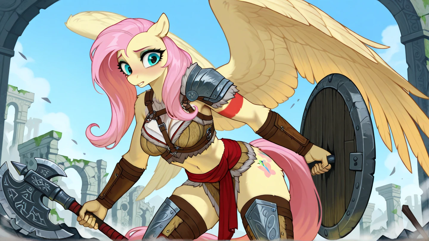 safe, solo, (Fluttershy):1.3, pony, pegasus, BREAK, 8k, hi res, (best quality, masterpiece), dea fog, structure, detailed beautiful eyes,rust:0.4, ominous, metal, robot <lora:Beksinski2:0.4> <lora:Furtastic_Detailer:0.4>