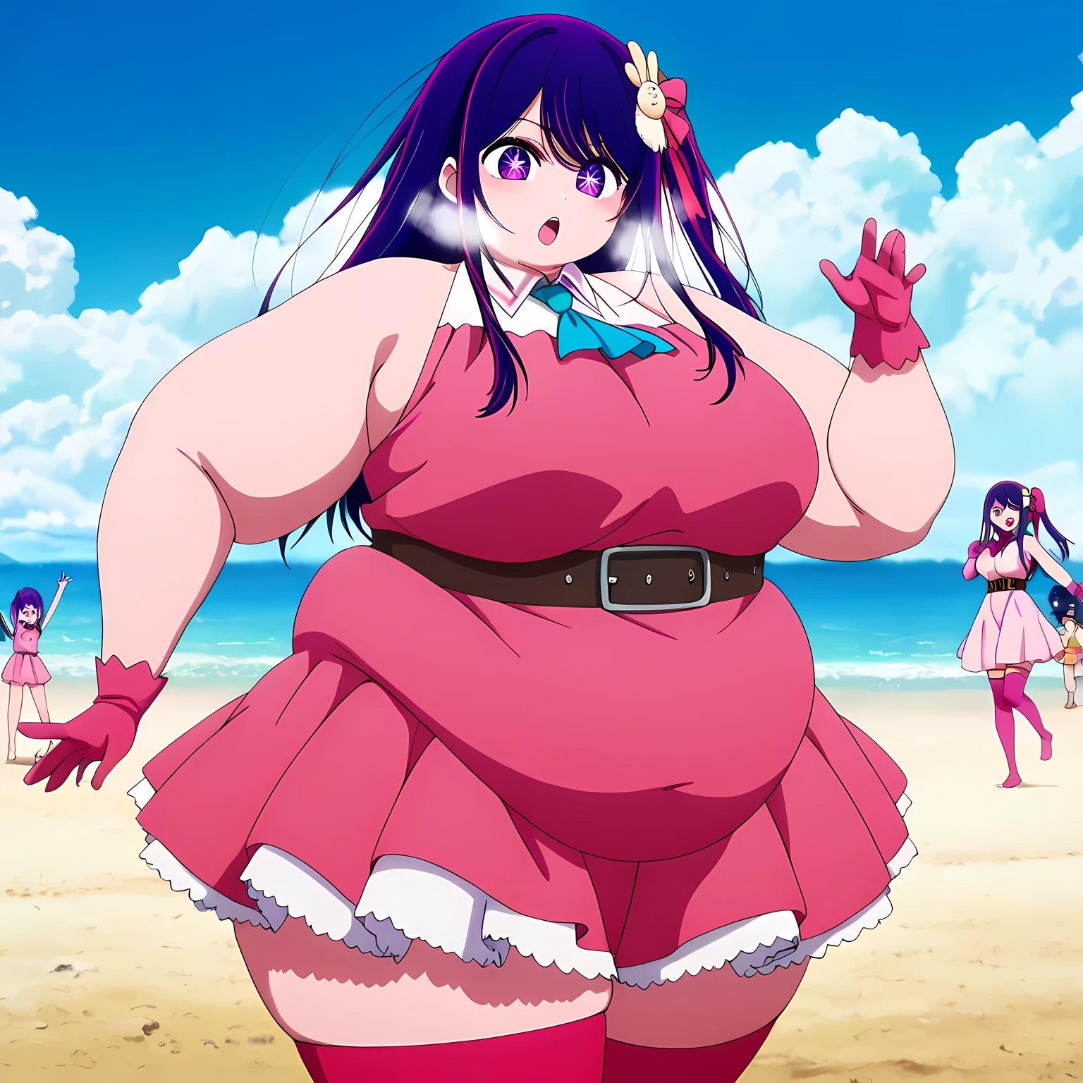 , Small Curvy Loli, Proportions, See-Through White Micro Bikini, Side Tie Bikini Bottom, Camel Toe,Lace Flowing and Melt,,huge_breasts,huge_breasts,Naked Arms,huge_breasts,Seductive Anime Girl,Colossal,See-through, Surreal, Hi-Res, Very Precise Details , Love Live! style, one girl, small breasts, idol, focus on girl, girl, woman, woman, young, 16 years old, snowflake detailed cute anime face, girl, woman, woman, bare shoulders, stomach, cleavage_cutout, bare_legs, lower, very CG, big!!, big breasts, big!, big breasts, big breasts,nipple,rokka takada,nsfw