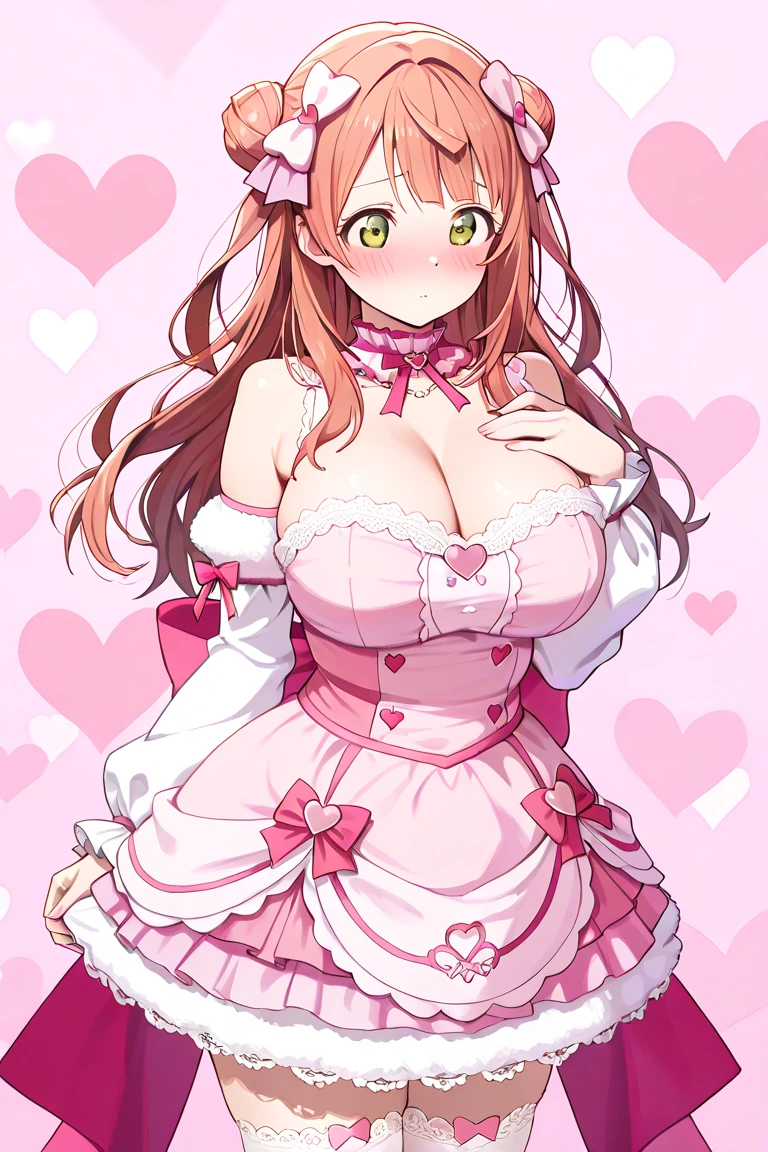 female, elf, short hair, white hair, cute, medium size breast, kawaii, masterpiece