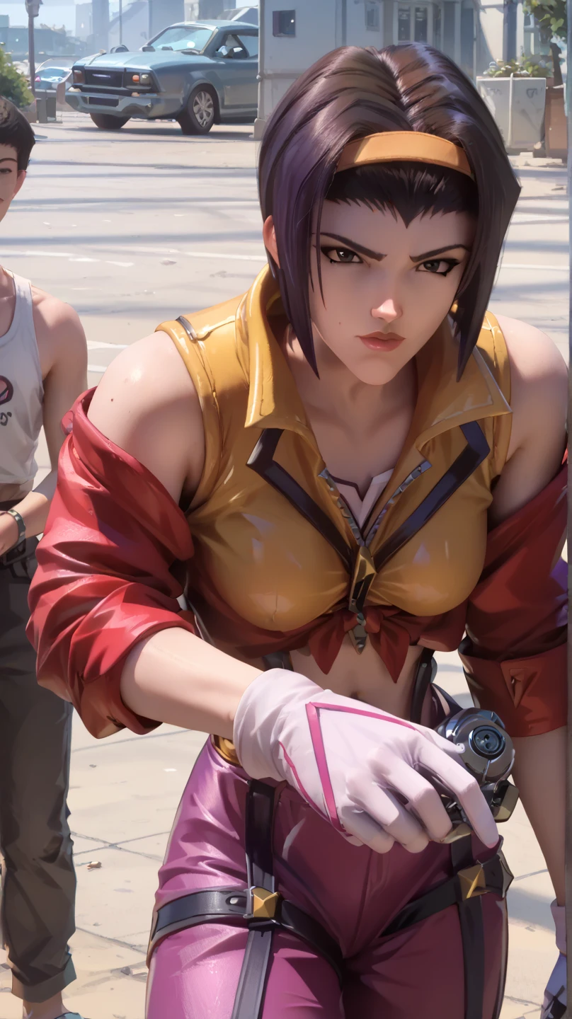 Female, feminine, androgynous, large breasts, transgender Broly from Dragon Ball Super, 1boy, closed mouth, female focus, muscular, muscular male, standing alone on Namek, sash, serious, solo, spiked hair, ultra instinct, ((masterpiece)), erotic, sexy female Waifu, photorealistic anime realism trending on civitai perfect composition perfect render innovative design dynamic angle perfect pose perfect body perfect face perfect hands perfect fingers perfect, signature Broly outfit, Dragon Ball style environment, realistic background, detailed background detailed outfit perfect nails, highest resolution, 12inchpenis, penisbulge