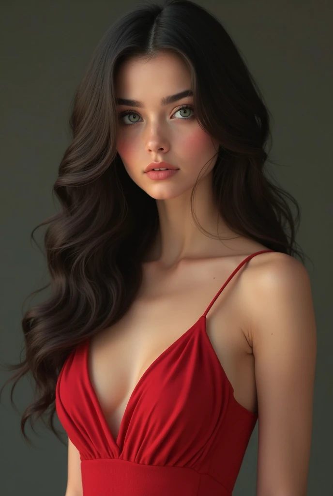 (r4ch3lp1zzolato), sexy clothes, character portrait, 4 9 9 0 s, long hair, intricate, elegant, highly detailed, digital painting, artstation, concept art, smooth, sharp focus, illustration, art by wlop, charlie bowater and alexandra fomina