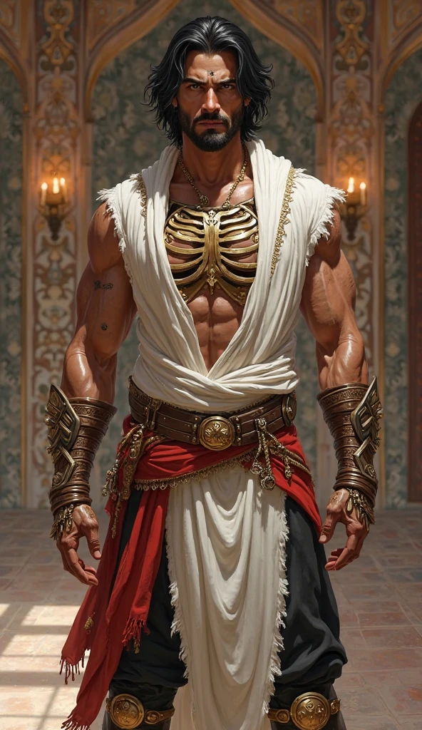 Photorealistic, ((best quality)), ((masterpiece)), (detailed), horror masculine portrait of adult model dressed up as a mummy, 50-year-old male model, evil look, dark look, powerful, mature face, sport body,slim and tall body, wearing Camouflage big bulging underwear, wearing military boots,He was standing in a shed in the army barracks., big muscular chest, sexy pose ,perfect , male , correct male scrotum, perfect scrotum, male structure, short detailed hair, Sexy guy, looking at viewer, highest detail, superior quality, natural lighting, beautiful, sexy, correct anatomy, good composition, man focus,amazing composition, front view, HDR, volumetric lighting, ultra quality, elegant,vpl,the middle of the picture,Fujifilm XT3 photorealistic art by midjourney,(Best quality, 8k, Masterpiece).,highest detail, superior quality, natural lighting,realistic shapes, realistic skin tones,Natural eyes,realistic eyes,Open your eyes,Have chest hair, Have belly hair, Have pubic hair, antique mummy bandages, mummy costume, egyptian ruins, (Sarcophagus:1.4), 8k, high detailed, ultra-detailed, Stylish Pose, real skin texture, dark cinematic lighting, night, dark night,Fujifilm XT3 photorealistic art by midjourney
