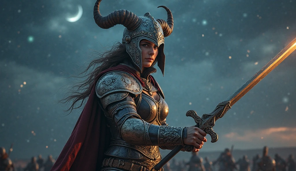 Female Warrior, A stunning Beautiful ancient female viking warrior war paint, eerie atmosphere, wet brush, By Wadim Kashin and Alberto Seveso, Epic cinematic brilliant stunning intricate meticulously detailed dramatic atmospheric maximalist digital matte painting, Flawless eyes, hyperdetailed painting, CGSociety ZBrush Central fantasy art concept art megapixels 8K resolution HDR, photorealistic lifelike
