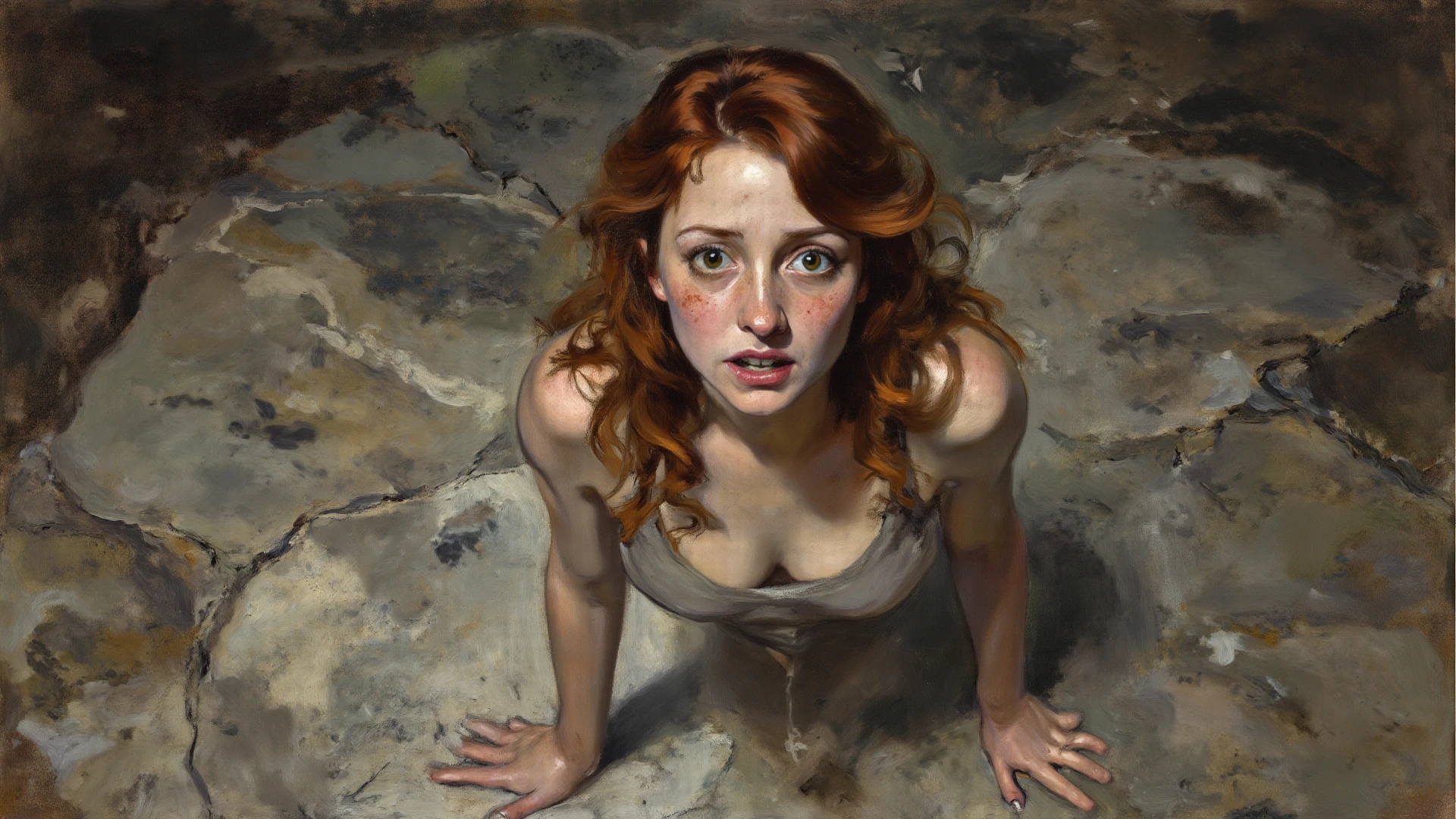 naked of a cute woman (gldot) playing sex with a man, reeds, realistic, masterpiece, highest quality, show pussy, shade, bloom, [[chromatic aberration]], by Jeremy Lipking, by Antonio J. Manzanedo, digital painting,