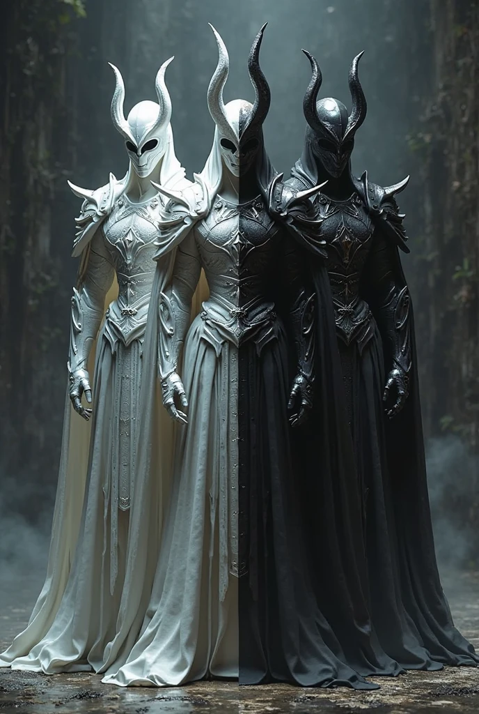 woman, green skin, ghoulish smile, frightening, macabre, ghastly, terror, big teeth, thin teeth, green dirt, yellow eyes, black dirt eye, dirt face, contortionist, full body, very thin, no tits, no ass , very thin, yellow hair, messy, brown dress, long dress, long sleeves, torn, rags, big nails, black claws, dark forest, dark, no light, evil, villain, add_detail:2