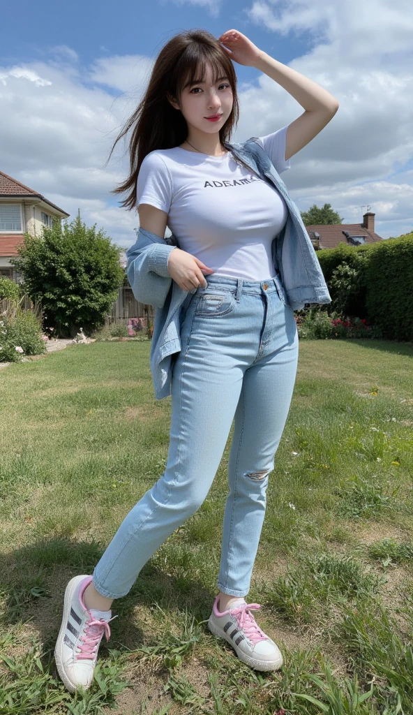 Stick one hand in your pocket