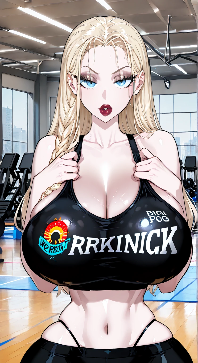 shnet bodysuit, reverse bunnysuit, heart pasties, ((magazine cover)),