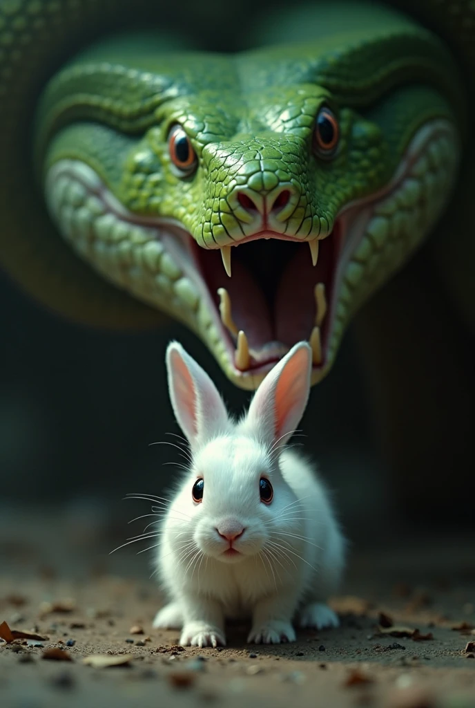Angry rabbit having sex with iguana, The iguana must be under the rabbit suffering, the rabbit must have her hugged 