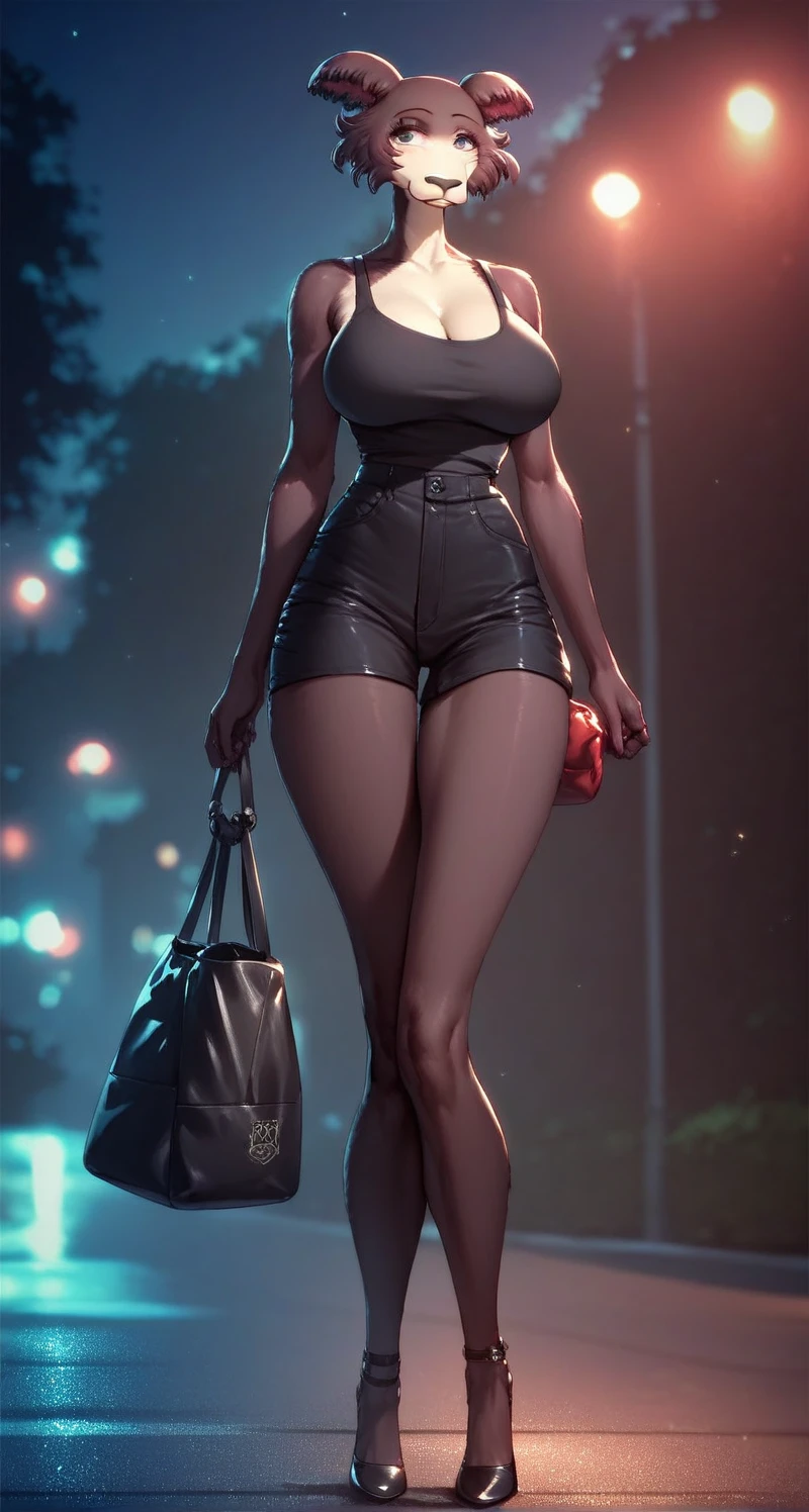 1female，36 years old，熟妇，mature，Bigchest，Big breasts Thin waist，extra long leg，Raised sexy，Pornographic exposure， 独奏，（Background with：bamboo forrest，clubs） She has very short black hair，standing on your feet，Sweat profusely，drenched all over the body，seen from the front， hair straight， mostly cloudy sky，（（（tmasterpiece），（Very detailed CG unity 8K wallpaper），best qualtiy，cinmatic lighting，detailed back ground，beatiful detailed eyes，Bright pupils，（Very fine and beautiful），（Beautiful and detailed eye description），Black eyes，Redlip，ultra - detailed，tmasterpiece，）），facing at camera，（The upper part of the body），A high resolution，ultra - detailed），revealing breasts，Bare genitalia，  Bulge，legs are open，sexyposture，Camel toes，Flushed complexion，Open-mouthed，frontage，Slave girl collar（Wearing：baseball cap，Red baseball jacket，black colored leggings，athletic sneakers），Full body photo，Show shoes