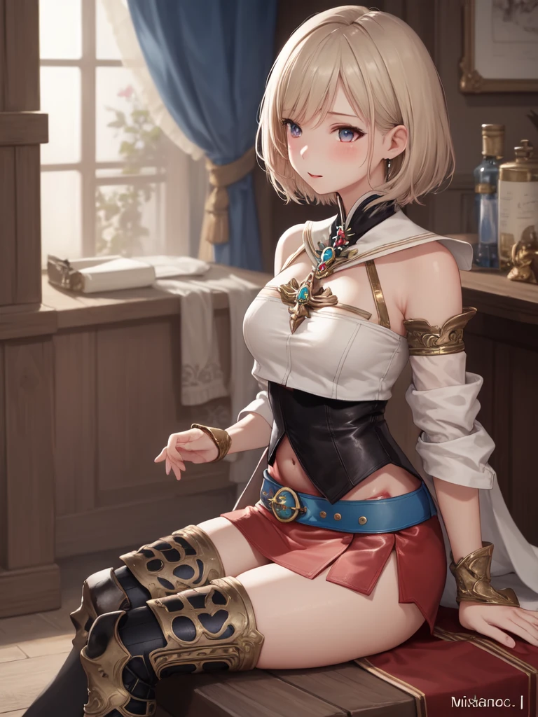 {{{Browsing Caution:1.5}}},(Golden Ratio,Tabletop, Highest quality, Highest quality, beautifully、beautiful:1.2), Very detailed, colorful,Best details, (Adult,19 years old,One Girl, alone, Final Fantasy 12,Asheria, short hair, short hair,Asheria Costume, big , 20m rise mini skirt,{{{Sit on the living room sofa with your knees raised, Spread your legs:1.4}}},{{{Skirt flip:1.5, Show off yellow panties:1.4,Camel Toe:1.25}}},Thigh-high boots, Thighs Thighs Thighs Thighs, gem,A look of contempt,See the trash,,trying to trample on you,