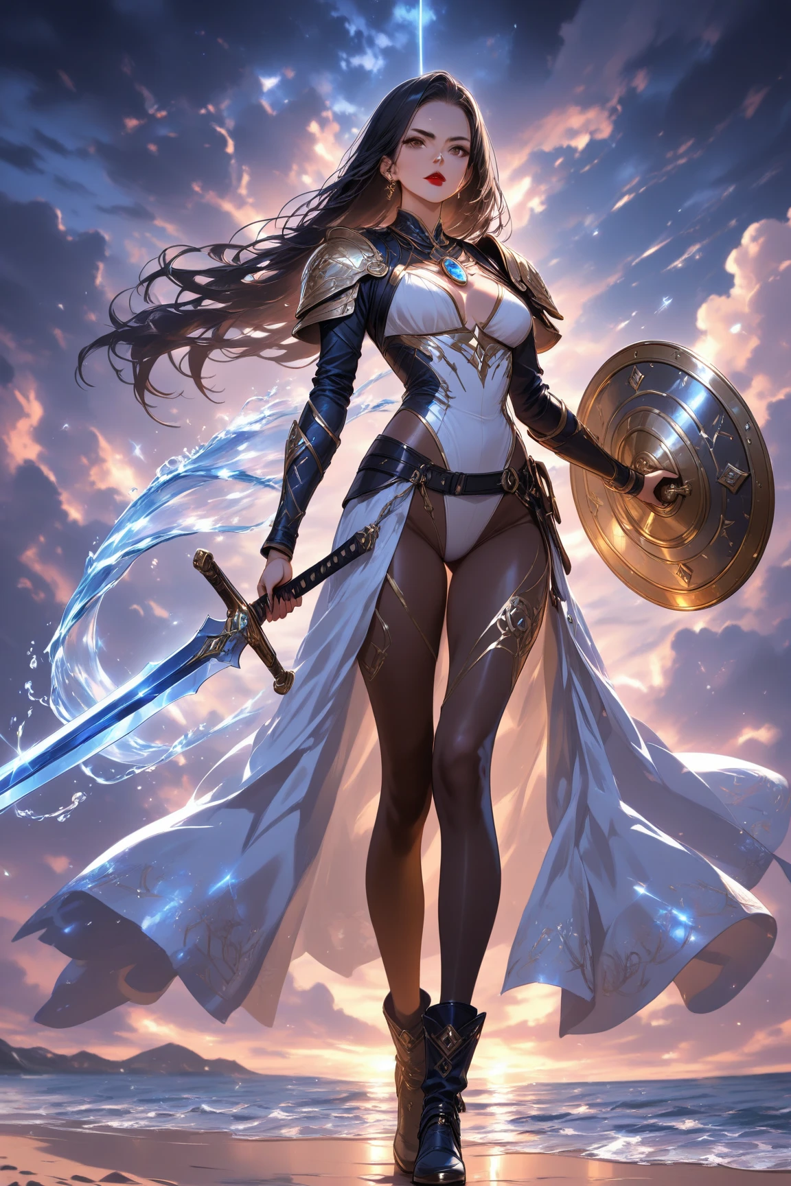 best quality,masterpiece,highres,original,extremely detailed wallpaper,perfect lighting,extremely detailed CG,<lora:add_detail:0.3>,perfect_photography.txt,
<lora:st:0.6>,aurora,1girl,saint seiya,