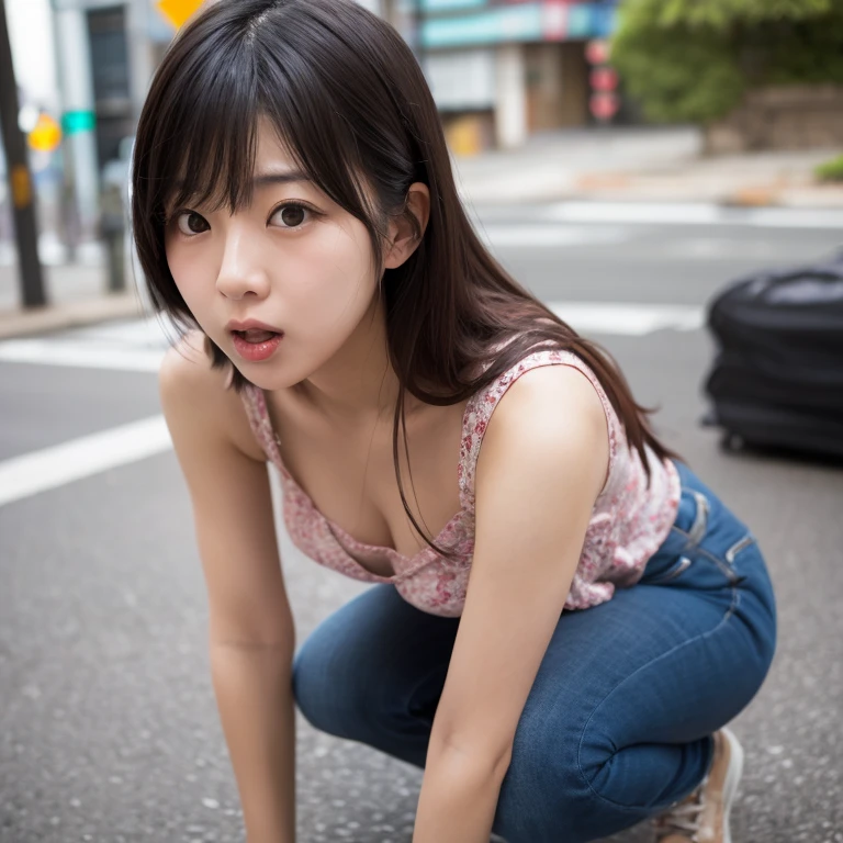 (((get angry)))、Open lips、beautiful countenance、Beautiful skins、