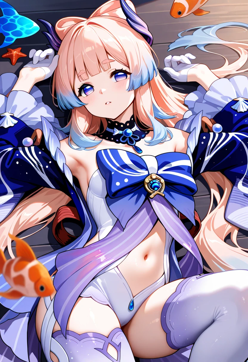 score_9, score_8_up, score_7_up, best quality, masterpiece, 4k, uncensored, prefect lighting, rating_????????, very aestvery aesthetic, 
anime, 1 mermaid Girl, plump, blue skin, yellow hair, long hair, bangs, sitting, leaning forward, crying, tearful, grabbing own ??????, spread own ?????, ???????????, (small ???????, sagging ???????, old ???????, wrinkled ???????:1.3)
 (Warts all over the body, spots all over the body, acne all over the body, many Warts:1.2) kousaka kirino
