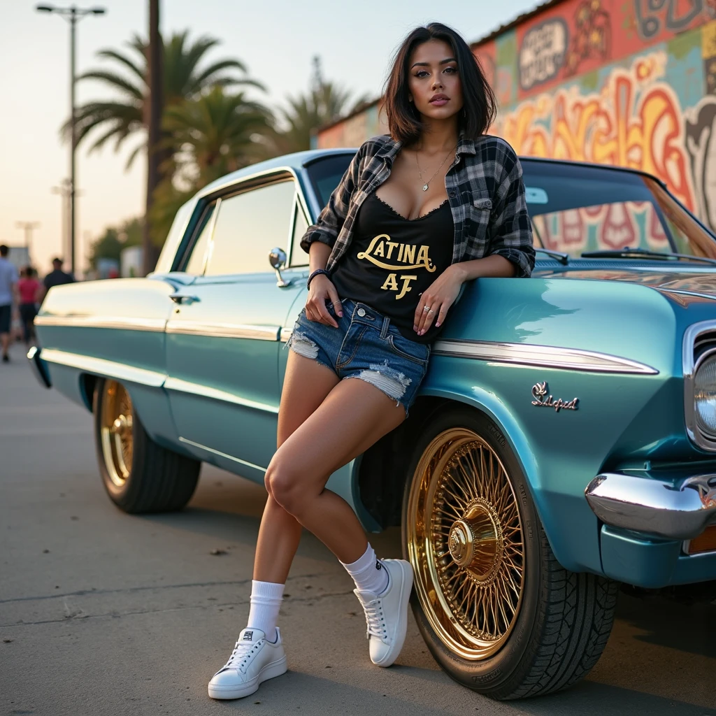 ((Photograph of Brazilian woman)), , bottomless, black high heels, see-through black fishnet shirt, black fishnet thigh-highs, black choker, wet, nsfw, sitting on bicycle, beautiful, perfect light skin, short and wavy black hair, hourglass body shape, full body shot, perfect body, thin lips, thin eyes, thin eyebrows, thin nose, earrings, long eyelashes, (red eyeshadow and makeup), 8k, intricately maximalist-details, extremely detailed, backlit, romantic lighting, epic, smooth, vibrant, winter background, shallow depth of field, first-rate breasts, huge, breasts, first-rate ass, huge ass, looking at camera, facing camera