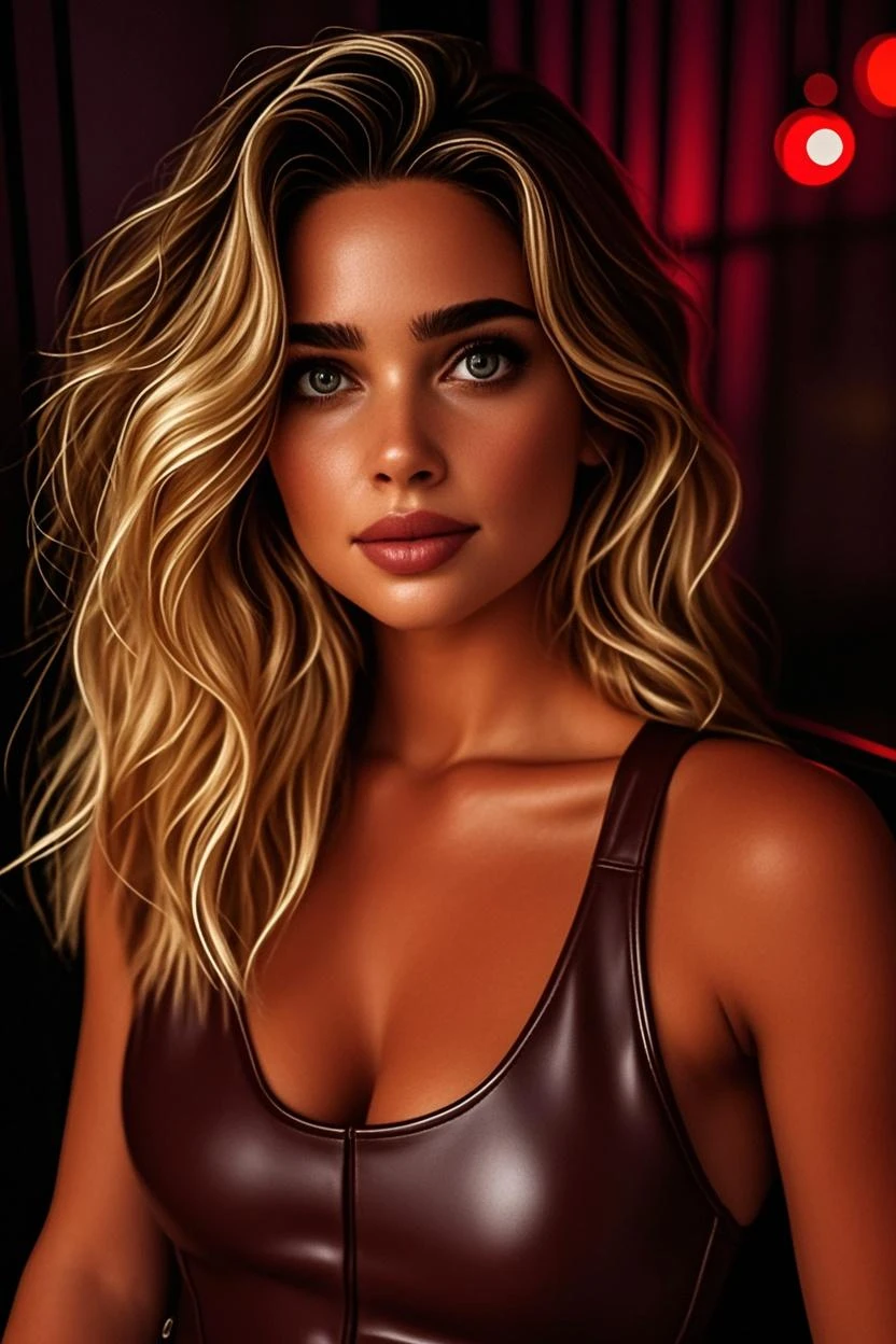 (a beautiful girl with jacket and bra portrait | | realistic shaded:1.13), unpleasant face, bad looking, (fine details:1.22), realistic shaded lighting poster by greg rutkowski, magali villeneuve, artgerm, jeremy lipkin and michael garmash and rob rey