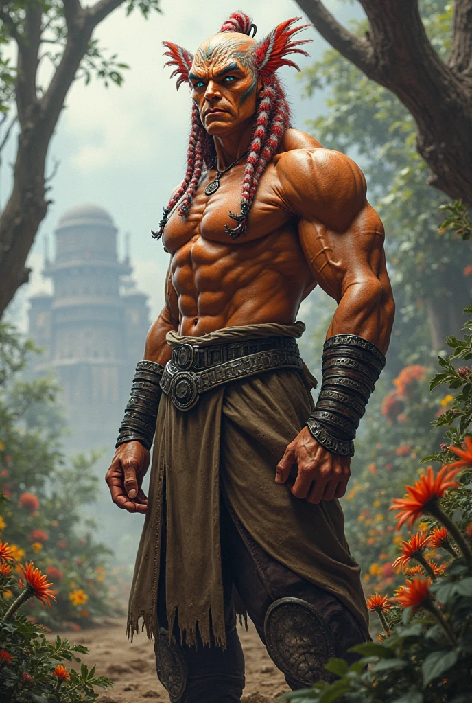 Satoru Gojo from fully ????? in the woods with a 8 inch ???? 