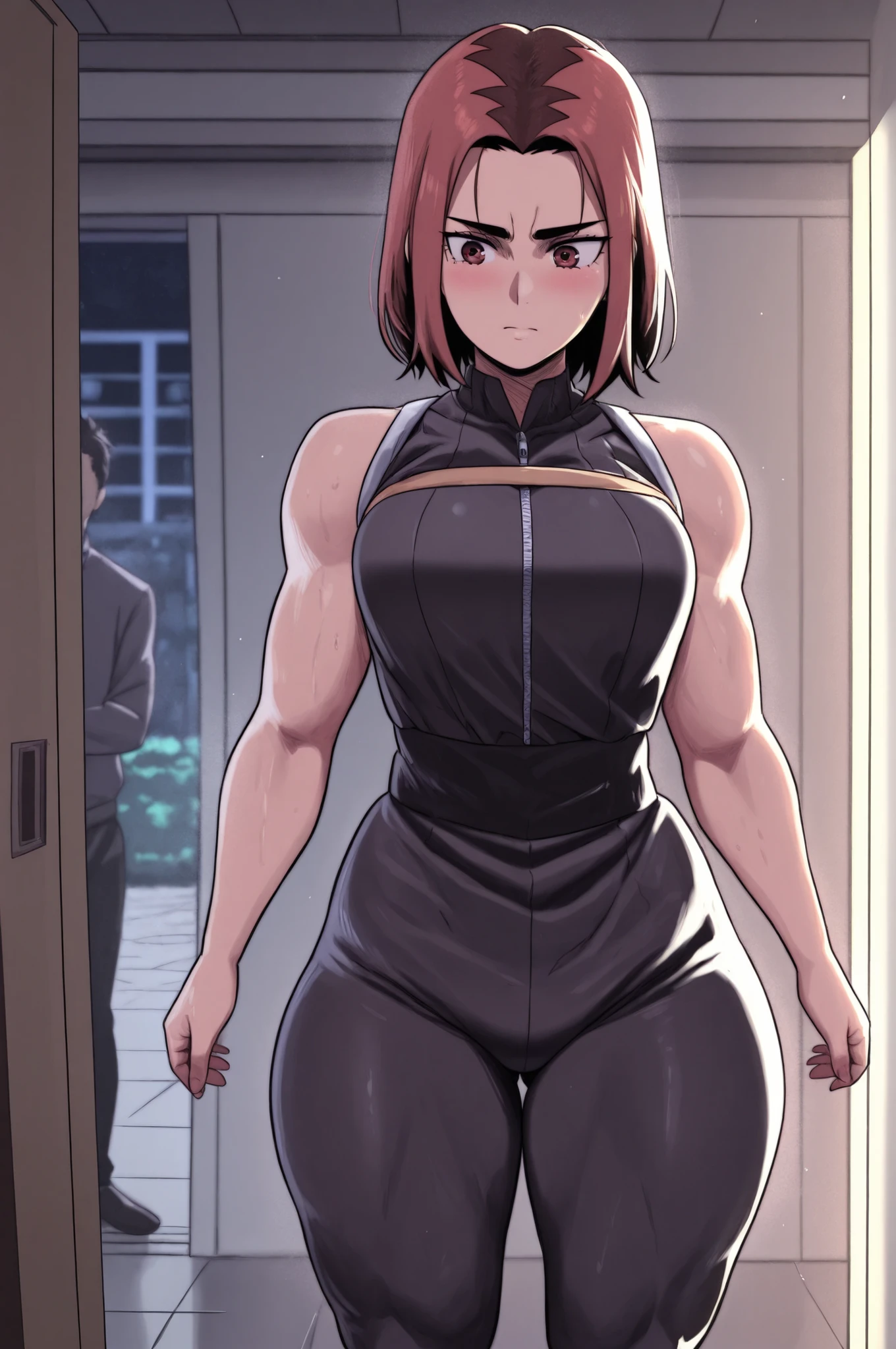 Watching a man catch his ass