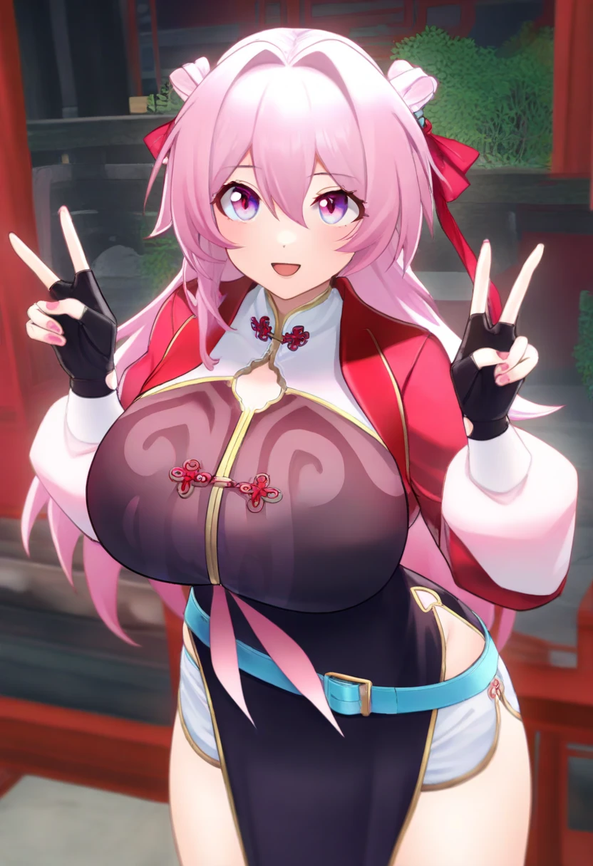 Tamamo, used by men for sexual relief　Pink Hair　A large blue ribbon on the back of the head　super breasts　Plump　Big Areola　ahegao　BIG ASS　Big waist　Plump　Thick thighs　Getting by multiple men　Expose　Multiple onlookers　Slave Market　Show　Being restrained　Highly detailed face　　 Perfect hands　elegant,((超huge　huge　huge　Huge breasts)) 8k、(((Incredibly large breasts)))、(Incredibly large breasts:1.5)、((Huge breasts))、Correct five-finger
