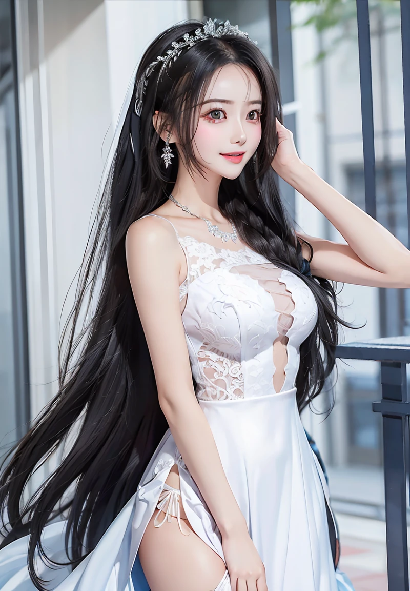 (Real)))) Photography, 巨作, Top quality, Single girl, thin waists, Top quality, Snow-white skin, Blush, (Shy)), (japanese mature), Big, Very delicate and beautiful girl, High school students, An angel.(Long hair),18 years old girls,((White lace)),full body,Transparent lace,perfectbody,sexly