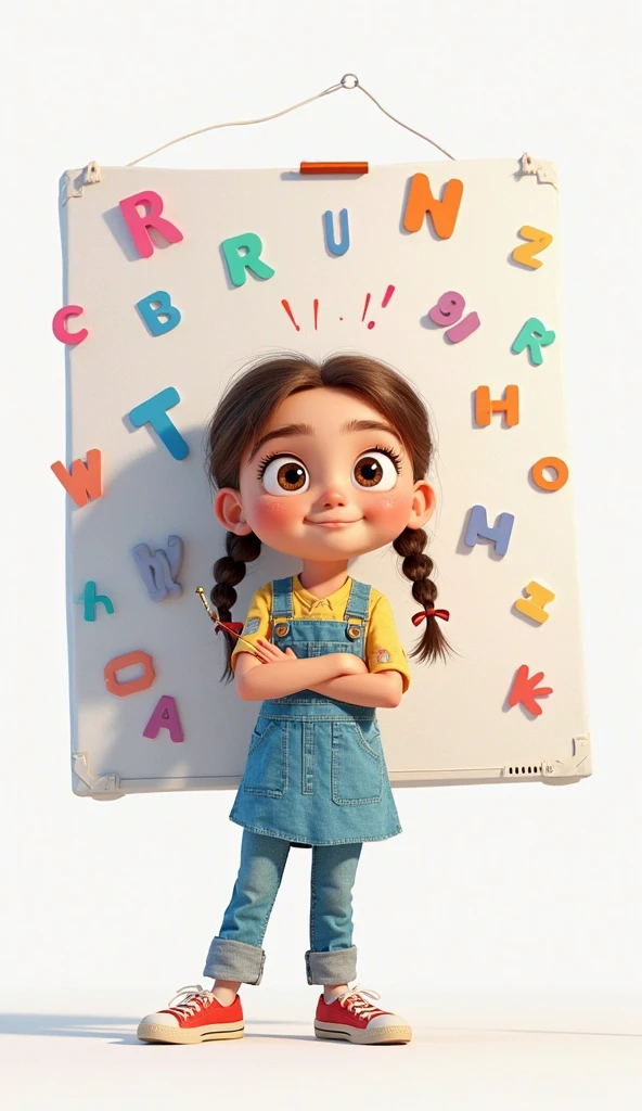 real 3D real Indonesian girl aged 10 years smiling and sitting in front of a large letter "R" surrounded by broken glass, Below the figure, there is text that says "Reisya" The overall design has a dynamic and creative feel, perhaps representing the brand or the persona of an artist or content creator