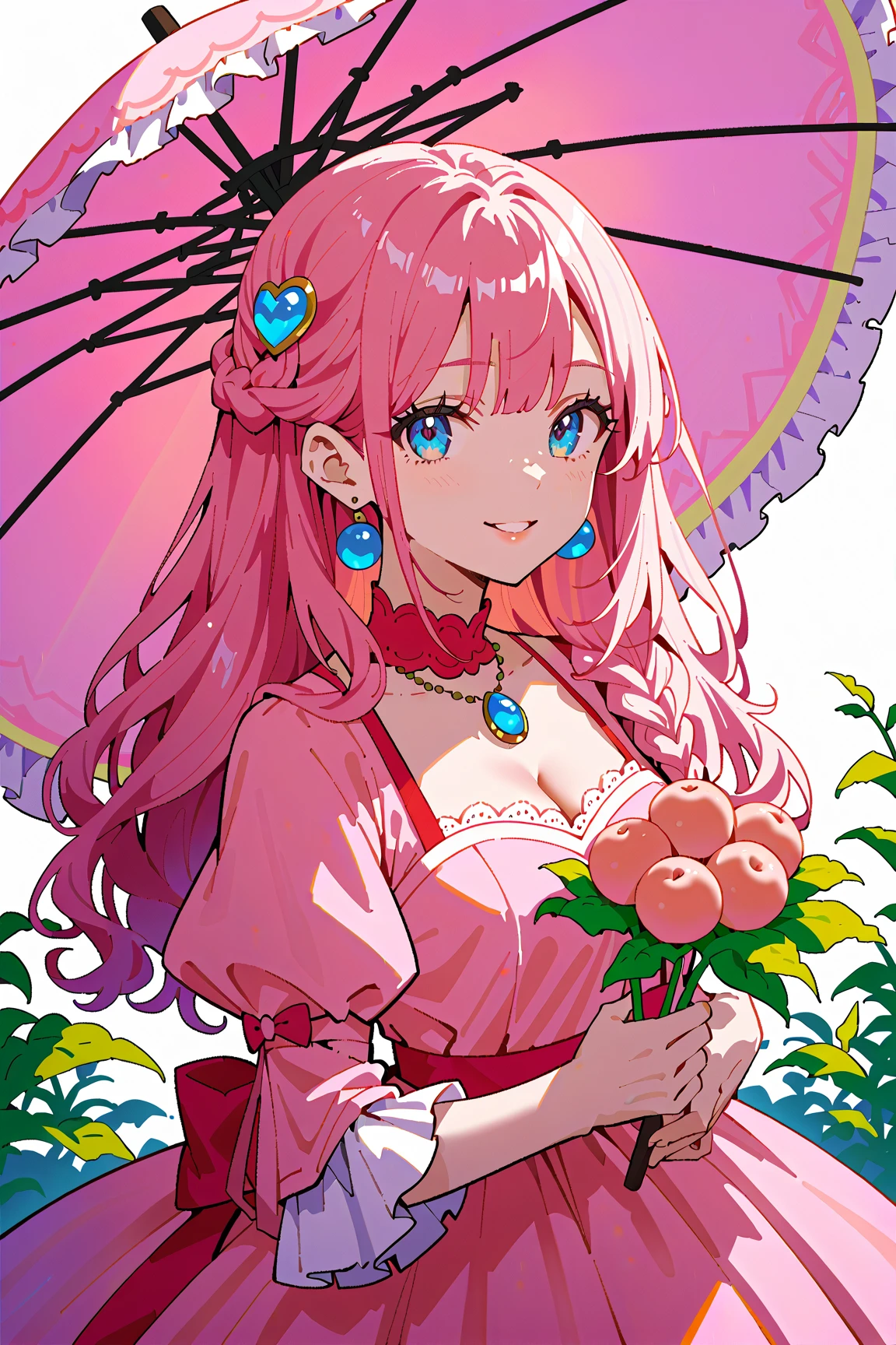 ((Best quality, 8K, Masterpiece: 1.4)),((Amazing detail: 1.3)),((illustration, Huge breasts: 1.2)),((High resolution1.1)),1girll,fox spirit,Kitsune,Hairstyle Casual,Fox ears,red hairband,flowers in head,wariza,Bandeau top,Anime style,Manga,Sexy,exposed,Makeup,torogao,Seductive smile,eyes half closed,Simple background,mitts,Bell necklace,Amazing art of painting,