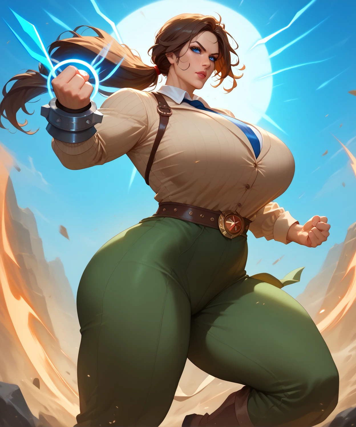 (solo focus:1.4), (medium shot:1.4), image of a mature lady,  (look at viewer:1.4), flipped_hair,
midnight_color (colorful Celine Fall/Winter 2019 bodysuit sexy clothes and skirt or pants:1.3), [intricate detail::0.5], 
(huge breast:1.4), (thin-waist, thin-pelvic:1.2), pelvic born, (wide-pelvic:1.25), (thick thigh:1.48),
(dynamic pose, seductive pose:1.4), 
 (A thunderstorm looms over a prairie, its dark clouds a striking contrast to the golden grasses below, the scene electric with the anticipation of nature's drama:1.4), 
(best quality, realistic:1.4)