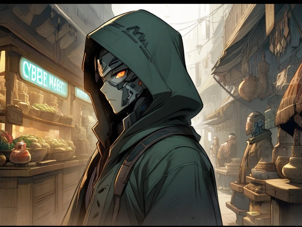score_9, score_8_up, score_7_up, score_6_up, score_5_up, score_4_up, detailed background, inside vehicle, inside train, science fiction, futuristic, cyberpunk, city, solo, front view, upper body BREAK
<lora:IvaraWF_PDXL:0.7> IvaraWF, orange hood, yellow body, cyan eyes, looking at viewer, muscular male, leather jacket, black jacket, leather pants, black pants, sitting, (holding cigarette:1.1), (smoke:0.8)
