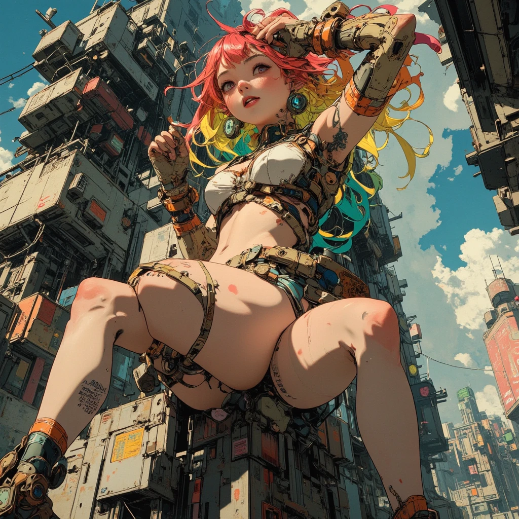 Giantess appears from underwater in front of a giant cruise ship, the cruise ship looks very small in front of her because it is giant, she is naked, she has red hair and white skin, she has small breasts but very sexy legs and her body is very curvy. Goddess, Attack, giant, cruise ship, full naked, sexy, hot, ocean, in middle of the ocean, without buildings, High quality, Red hair, hottest, tall girl, sexy legs, monster girl, cruise ship, giant cruise, attacking, evil, mad, without clothes, hentai, xxx
