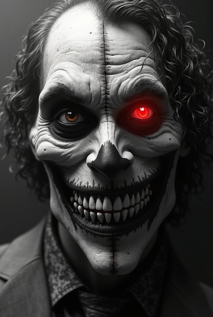 Scared anime villain