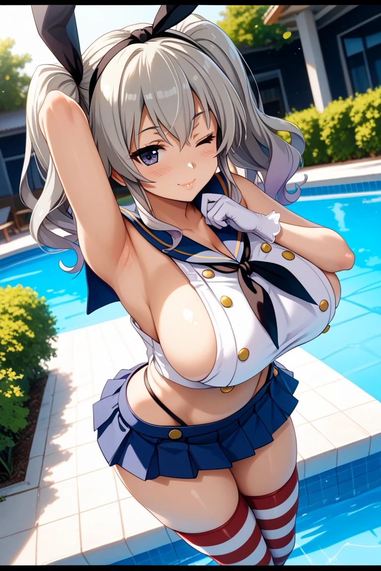 white Cheer cute teen girls,big breast show off,