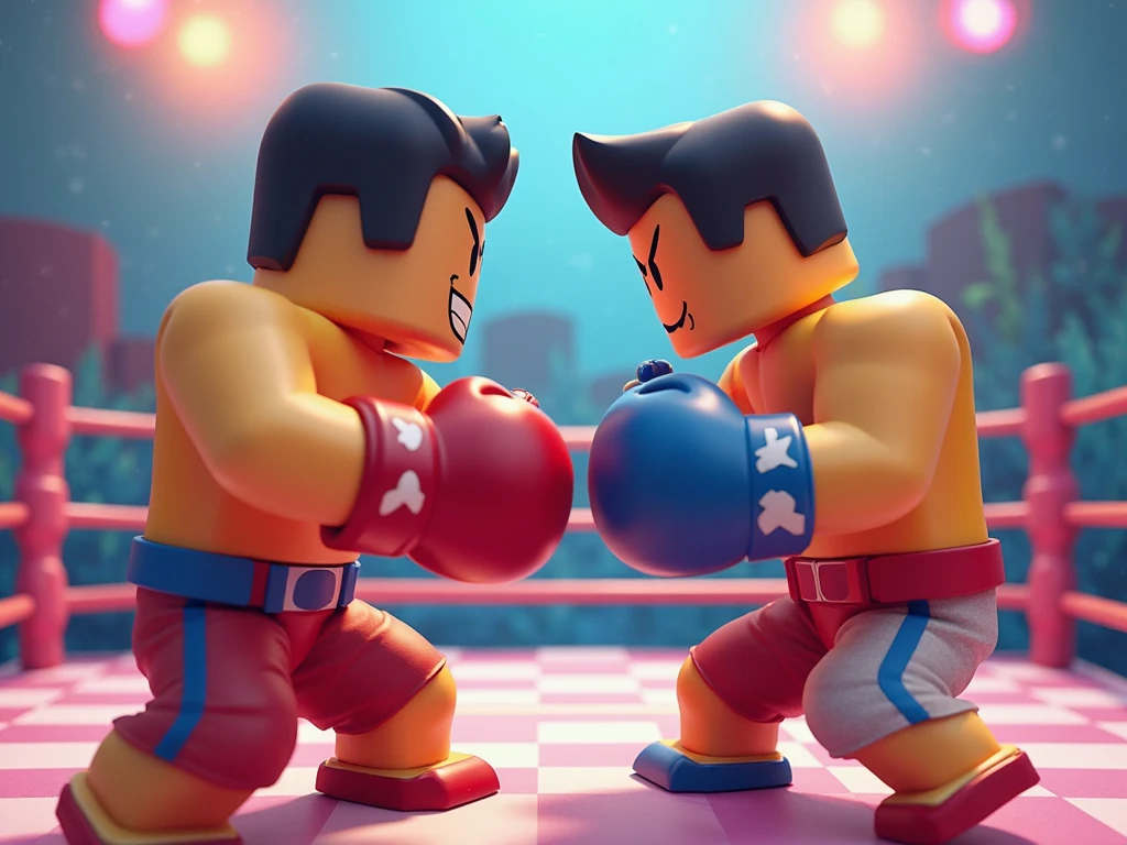 roblox man boxing fight and money