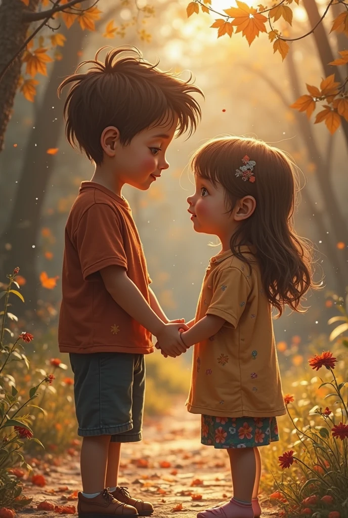 Imagine a girl with a boy