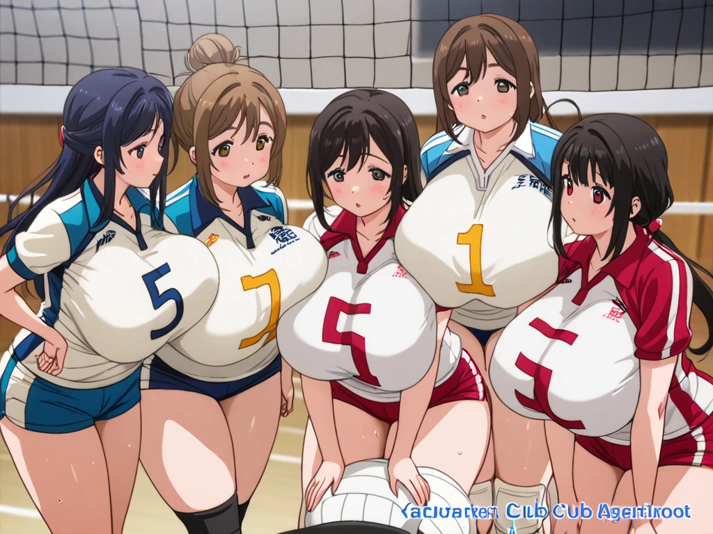 Asian woman wearing a volleyball uniform and holding a ball, Wearing a volleyball jersey, chiho ashima, Japanese Model, Wearing a leotard, For whom?, kimi takemura, Yoshitomo Nara, Cute girl in a tank top,