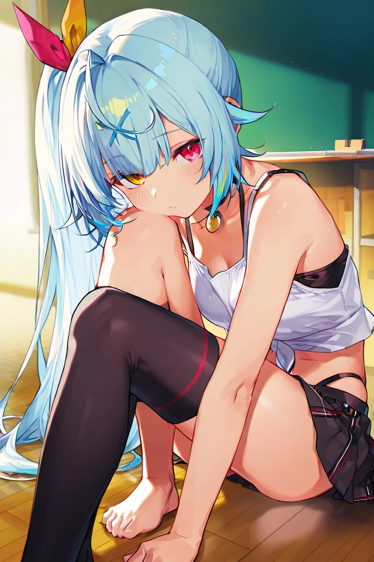 Anime girl sitting on table, beautiful anime girl crouching, Biomechanical OPPAI, Sexy pudica pose gesture, seductive anime girls, with index finger, the anime girl is crouching, an oppai cyberpunk, hajime yatate, rogue anime girl ayanami rei, ryuko matoi, sexyposture, konachan,Exhale the mist,Stick out her tongue,Mermaid line,musculature,Ambiguous eyes,High-fork panties,Be red in the face,huge tit,over knee socks,open open mouth,Stick out her tongue, dropping saliva,White popsicles,Melted popsicles,Hair tied up,Long tongue,Single horsetail,Melted popsicles drip on the chest,Excitation,Place your hands on your chest,Plenty of liquid,White liquid,Floating popsicles,Suck on popsicles,looking at viewert,love heart,Throw a wink,Lick gently,Camel toes,Half-off coat,Oral sex,Popsicles in his mouth,Semi-closed Eyes,Abs,musculature,Sunburn,Brown skin,Popsicle fog,Exhale the mist,The semi-melted popsicles are thick and long,Stepping socks,Get wet,Sweat profusely,Extra-long popsicles,low head,Popsicles against panties