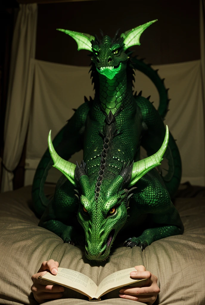 Big sexy male furry dragon shirtless in underwear lying on a bed in a sensual way