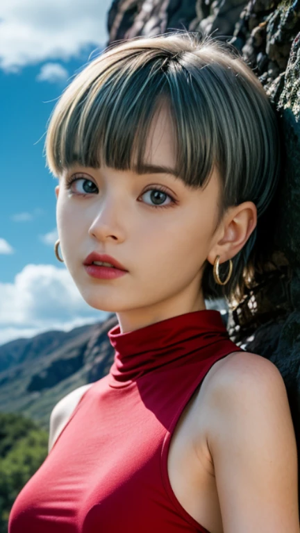 8k, masterpiece, RAW photo, best quality, photorealistic, extremely detailed CG unity 8k wallpaper, Depth of field, Cinematic Light, Lens Flare, Ray tracing, (extremely beautiful face, beautiful lips, beautiful eyes), intricate detail face, ((ultra detailed skin)), best quality, Masterpieces, Super high resolution, (photograph realistic:1.5), Original image, naked portrait, 1girl, nude photography, In the dark, deepshadow, low tune, Cold light, Sexy look, long whitr hair,Cafe,pretty,lim light,swirling hair, medium shot, big breast.