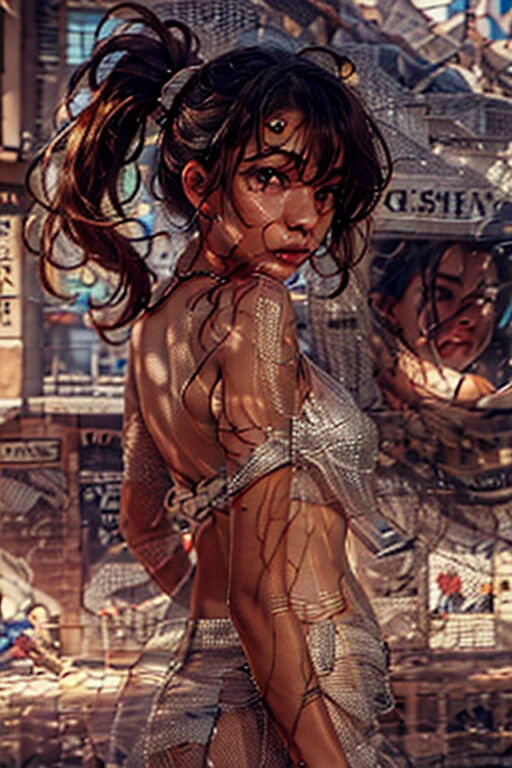 (La mejor Calidad, High definition), (Ultra detail), (1Baby Mkella), (1 beautiful girl), (white underwear, con cabello medio liso, streetwear, vistiendo minifalda plisada blanca and ears, blue hoodie , on a naked body).(en el pecho dice 'Funk del futuro'). (among a bright futuristic cityscape illuminated by neon lights). (More 8K.motor surreal:1.4,hd,La mejor Calidad:1.4, fotorrealista:1.4, textura de la piel:1.4, obra maestra:1.8,obra maestra, mejor Calidad,objeto Objeto).(rasgos facees detallados:1.3) ,(Las proporciones Correctas),(Ojos Hermosos azules:1.4), (vaquero pose), (more details:1.4), ,(cyberpunk 2.1), (kawaii style: 1.4); , (elemento hielo:1.4),(white underwear:V2.1)