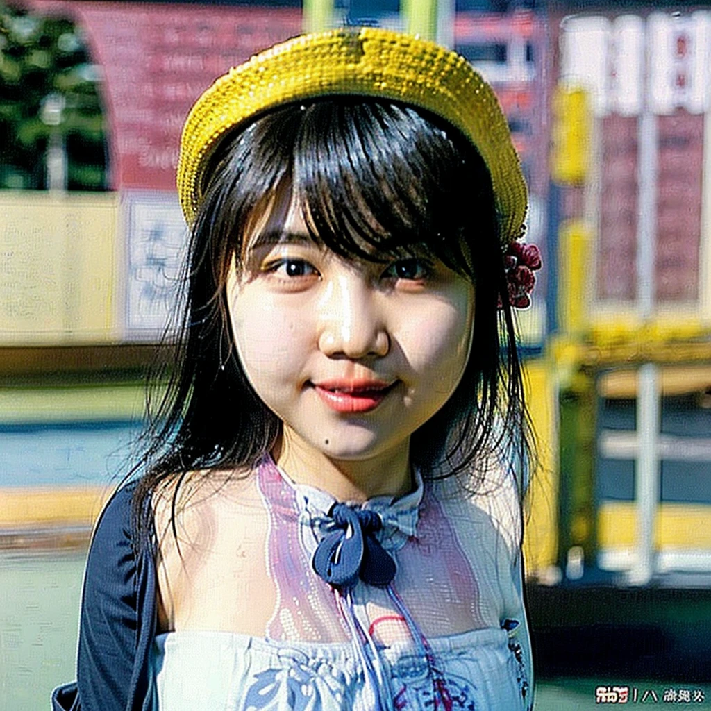 女の子1人、Detailed skin、Take a selfie through the mirror、Black Smartphone、Looking at the camera、Brown-eyed、(Shorthair with bangs:1.2)、(mideum breasts:1.0)、portlate、foco nítido、(A smile:1.2)、(Yellow tank top:1.5、pantiy:1.2) 、Moriman、fitness gym、Training equipment in the background、(Keep your mouth shut:1.2)、(Photorealsitic:1.4)、(top-quality:1.0)、(超A high resolution:1.0)、8K、Raw photography、(masuter piece:0.2)、(pureerosface_v1:0.5)、