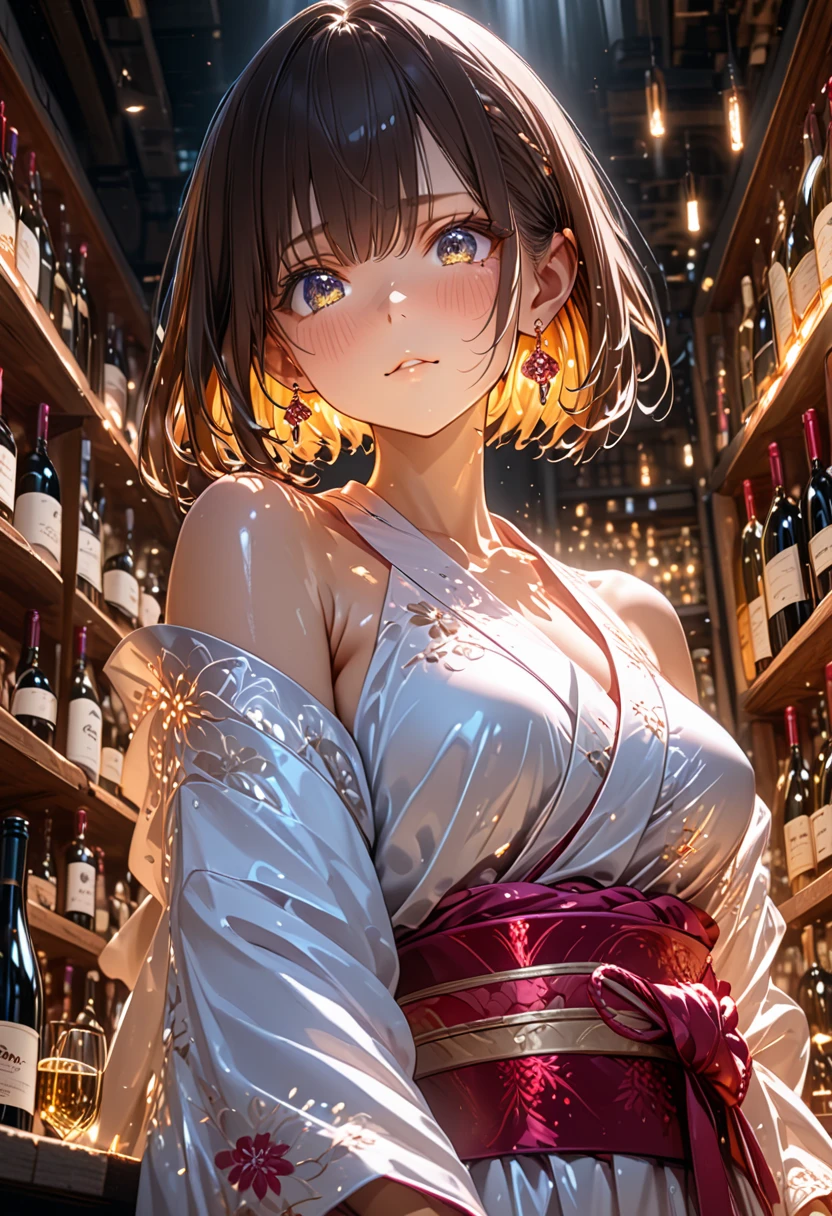 Group of 5 princesses,(5 young women,many young women), (in the bedroom), Various hair styles, harem, Wearing a strapless Thai dress.., at night, detailed face, chestใหญ่, short skirt, mule, Sleeveless , Show your armpits, at night, starry at night, (((2 young women))),chestใหญ่,โชว์chest,The crevice is clear.,((big tits)), (((chestที่มองเห็นได้, โชว์chestของคุณ, เปิดchest,Show your nipples))),(((chest,bare breast:1.37))), I see bulging nipples,(((large areolae:1.4,pink,))),(ชุดแตกแยกShow your nipples:1.4)